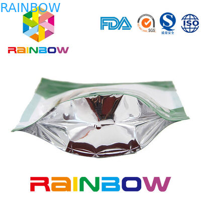 สมูทพิมพ์อลูมิเนียมฟอยล์เวย์โปรตีนผง Packaigng กระเป๋าพร้อมซิป