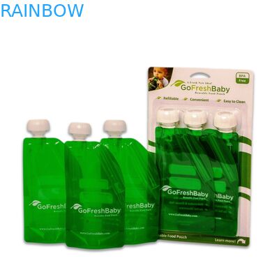 Stand Up Spout Pouch บรรจุภัณฑ์ / ถุงฟอยล์อลูมิเนียมสำหรับของเหลว / น้ำผลไม้