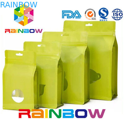 อาหารเกรดยืนขึ้นถุงซิปสำหรับชิปมะพร้าว / อาหารสัตว์เลี้ยง / ขนม / บิสกิต