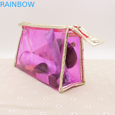 กระเป๋าล่างแบน Matte Finish Aluminum Aluminum Pouch กระเป๋าเครื่องสำอาง