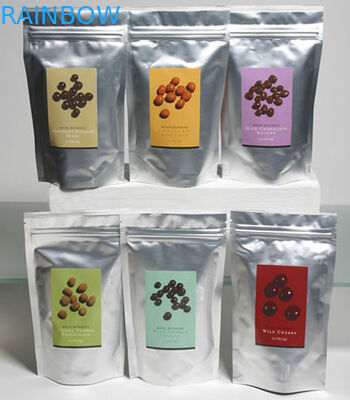 ถุงพลาสติกเปิดง่ายบรรจุภัณฑ์ถุงซิปล็อคอลูมิเนียมฟอยล์