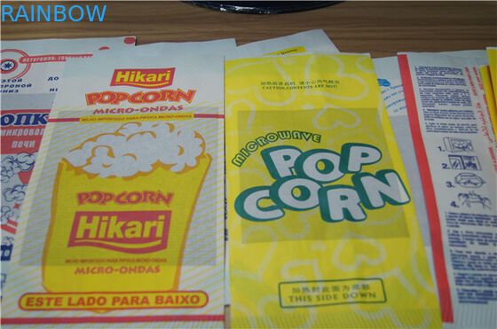 ถุงกระดาษแบบกำหนดเองด้านล่างสีน้ำตาลเกรดอาหารเปิดสุดสำหรับขนม