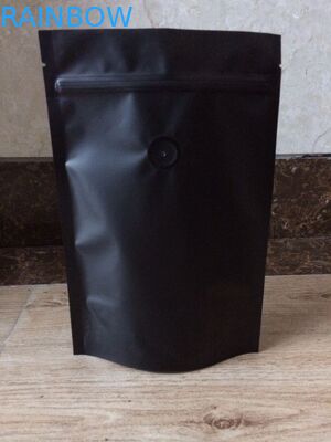 แมตต์อลูมิเนียมฟอยล์พลาสติกยืนขึ้นกระเป๋าป้องกันความชื้นเป็นมิตรกับสิ่งแวดล้อม