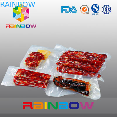 สินค้าอาหารเกรด NY PE กระเป๋าบรรจุอาหารระบายกระเป๋าบรรจุด้วยปั๊มอากาศ