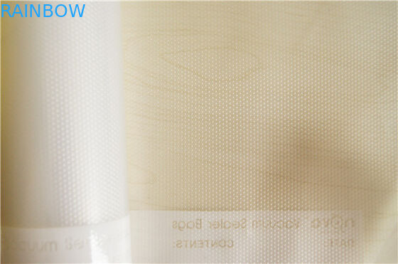 พลาสติกไนล่อนวัสดุ PE และการจัดการพื้นผิวลายนูนในเชิงพาณิชย์เกรดอาหารเครื่องดูดฝุ่นเครื่องปิดผนึกสูญญากาศบรรจุภัณฑ์ถุงม้วน