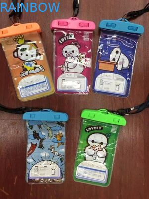 PVC กระเป๋าเอนกประสงค์กันน้ำโทรศัพท์แห้งสำหรับกีฬากลางแจ้ง
