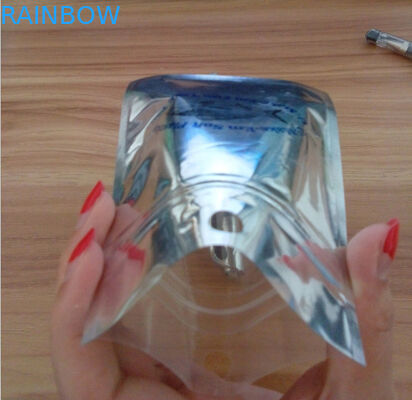 ที่กำหนดเองพลาสติกอ่อนเหยื่อบรรจุภัณฑ์ถุงฟอยล์สำหรับหนอนตกปลากับด้านที่ชัดเจน