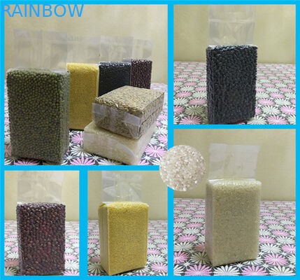 กระเป๋าพลาสติกสําหรับอาหารแข็ง เมล็ดข้าวโพด / กระเป๋าบรรจุ Vakuum กระเป๋าบรรจุข้าว