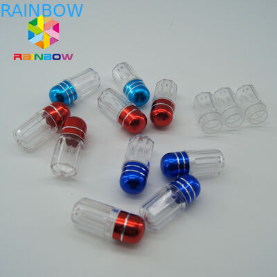 กล่องยาเพศ Rhino กระป๋องยาพลาสติก / กระป๋องยา Empry