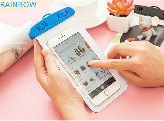 5.5 นิ้วสากล PVC กระเป๋าโทรศัพท์กันน้ำสำหรับ Iphone 6s 6 Plus