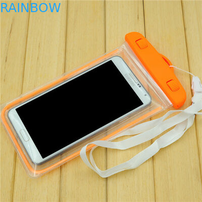 Universal 5.5 นิ้ว Pvc กระเป๋าโทรศัพท์กันน้ำสำหรับ Iphone 6s 6 Plus, ชมพู / Oragne / Blue