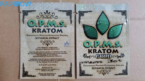 ที่กำหนดเอง kratom บรรจุภัณฑ์ธูปสมุนไพร / 3ct OPMS แคปซูล kratom