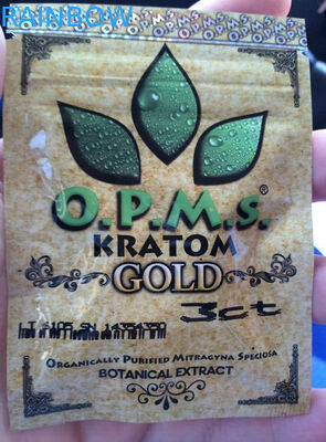 ที่กำหนดเอง kratom บรรจุภัณฑ์ธูปสมุนไพร / 3ct OPMS แคปซูล kratom