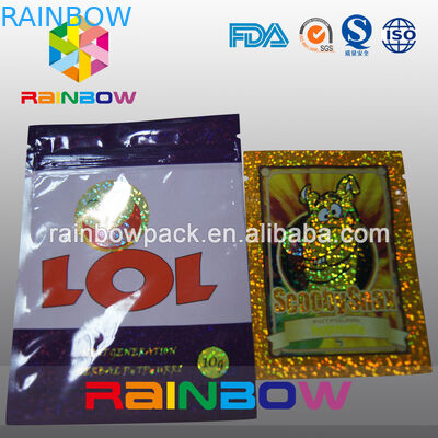 บรรจุภัณฑ์ธูปสมุนไพร 4g / 10g เอง / ถุง Ziplock Potpourri