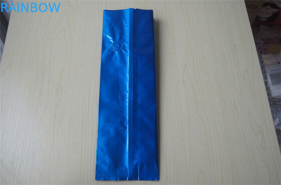 250 กรัมถุงฟอยล์พิมพ์ลายเส้นเรียงรายด้านถุงบรรจุภัณฑ์ถุงเป้าเสื้อกางเกงกาแฟพร้อมวาล์ว