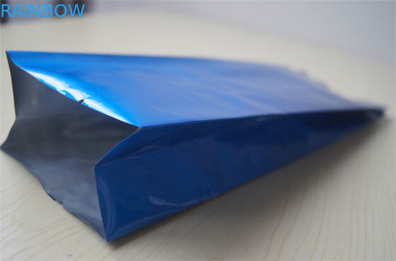 250 กรัมถุงฟอยล์พิมพ์ลายเส้นเรียงรายด้านถุงบรรจุภัณฑ์ถุงเป้าเสื้อกางเกงกาแฟพร้อมวาล์ว