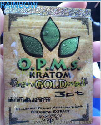 พิมพ์ทองบรรจุภัณฑ์สมุนไพรธูป 2ct 3ct 5ct cannabidiol ถุงธูปสมุนไพรซิป