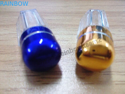 แคปซูลบลิสเตอร์และยาเพศ ถังยาพลาสติกขนาดเล็ก รูปทรงตัวเป็นแคปซูล