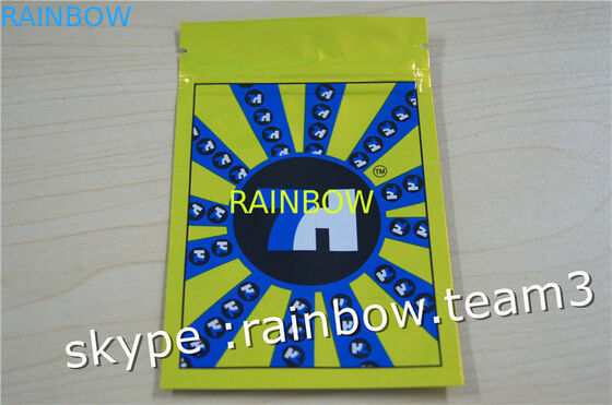 ถุงธูปสมุนไพร / สามด้านถุงซิปซีล / ที่กำหนดเองถุงธูปสมุนไพรสำหรับ 1 กรัม / 2 กรัม / 3 กรัม / 4 กรัม / 5 กรัมซองกระเป๋าสำหรับผง