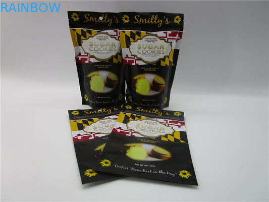 เกรดขนมขบเคี้ยวผนึกถุงบรรจุภัณฑ์, 8 ออนซ์ยืนขึ้นถุงบรรจุภัณฑ์ขนมฟอยล์เรียงราย