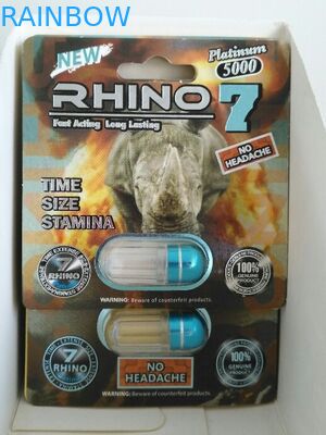 OEM ODM กล่องกระดาษบรรจุภัณฑ์ชายเสริมยาคอนเทนเนอร์