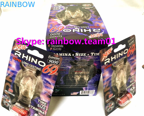 ยาทางเพศสมรรถภาพทางเพศแพ็คฟอง / บรรจุภัณฑ์พุพองที่กำหนดเอง