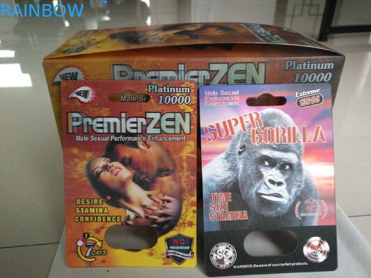 ยาปรับปรุงชายล้างบรรจุภัณฑ์พุพองกระดาษ / วัสดุ PP