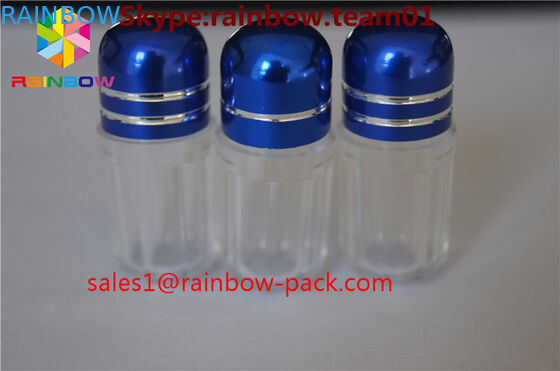 ขวดยาเปล่าขนาดเล็กที่มีฝาปิด aliminum ฟอยล์ปลอกกระสุน
