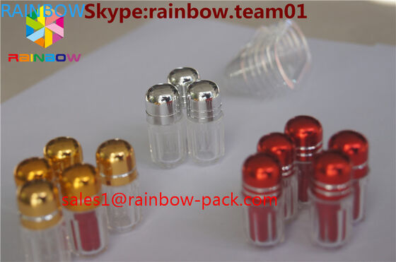 ขวดยาพลาสติกรูปทรงหกเหลี่ยมขวดเปล่าสำหรับยาเม็ดเดียว