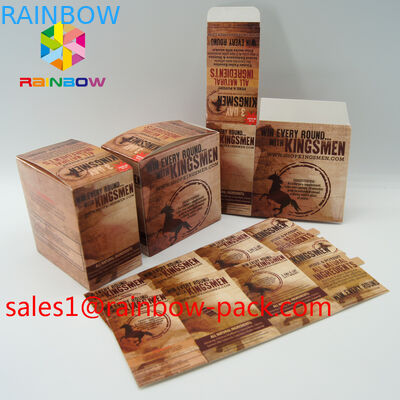 สีดำ Mamba แสดงกล่องยาเพิ่มประสิทธิภาพเซ็กส์การ์ดบรรจุภัณฑ์ยาเอฟเฟกต์ยา 3 มิติ