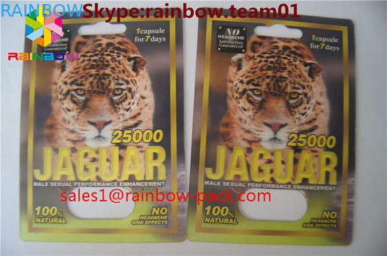 3D บัตรพิมพ์ FX 25000 แม่และเด็กพลาสติกบัตร 3D ที่กำหนดเองพิมพ์แรด V7 3D เพศ pillspackaging