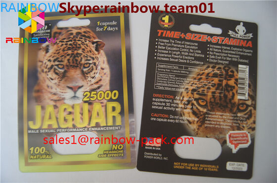 3D บัตรพิมพ์ FX 25000 แม่และเด็กพลาสติกบัตร 3D ที่กำหนดเองพิมพ์แรด V7 3D เพศ pillspackaging