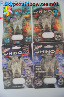 ขายส่งขยายขนาดอวัยวะเพศ capsulesRhino 8 เม็ด / แรด 9 / แรด 11 / แรด 12 ยาเพศแคปซูล / ยาบรรจุภัณฑ์ขวด