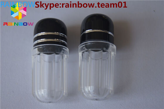 แคปซูลขยายเพศ / ยาเม็ดเพศ กระปุกยาพลาสติกที่มีหมวกแหวน