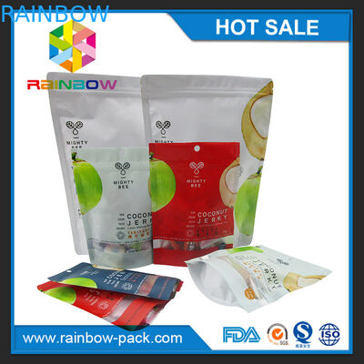 ที่กำหนดเองโฮโลแกรมเคลือบพลาสติกถุงซิปล็อคมันฝรั่งทอดบรรจุภัณฑ์ความชื้นถุงดูดซึมฟิล์ม metallized bopp