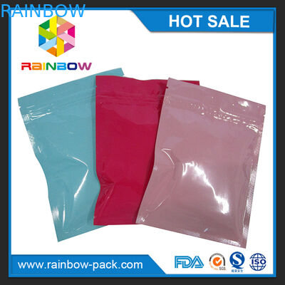 กลิ่นที่กำหนดเองหลักฐานผนึกอลูมิเนียมถุง ziplock ใหญ่กลิ่นหลักฐาน ziplock อลูมิเนียมฟอยล์ถุงฟอยล์สีดำ ziplock