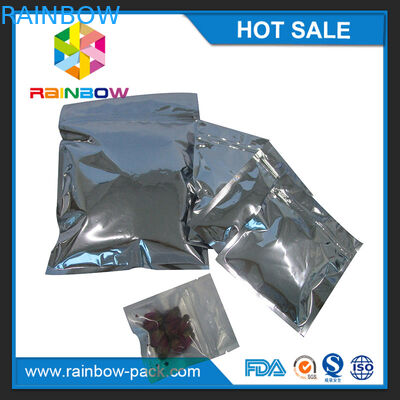 ที่กำหนดเองพิมพ์ฟอยล์ลามิเนตถุง ziplock mylar สำหรับยายาการงัดแงะเห็นได้ชัดซิปล็อคถุงพลาสติก