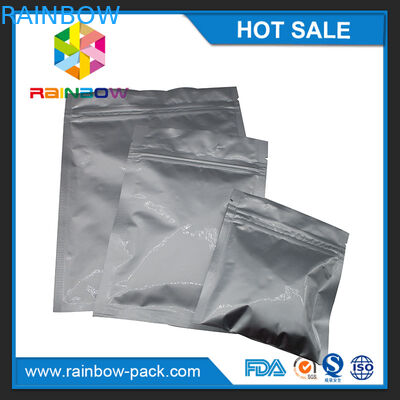 ที่กำหนดเองพิมพ์ฟอยล์ลามิเนตถุง ziplock mylar สำหรับยายาการงัดแงะเห็นได้ชัดซิปล็อคถุงพลาสติก