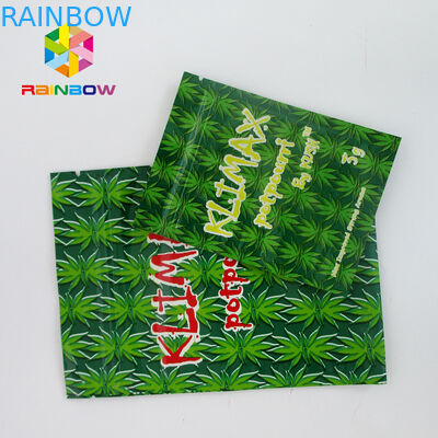 ถุงบรรจุภัณฑ์ธูปสมุนไพร Zip, สารเคมีวูดูเครื่องเทศกระเป๋าควันสำหรับบุหงา