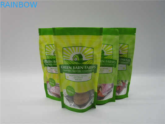 ถุง Ziplock พลาสติกสีดำแพทย์กัญชา / ยาสูบ / สมุนไพร / เครื่องเทศบรรจุ