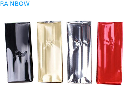 ผนึกถุงกาแฟพิมพ์แบบกำหนดเองด้วยวาล์วถุงบรรจุภัณฑ์กาแฟ 1000 กรัม