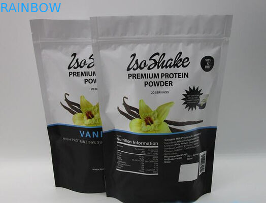 องค์การอาหารและยายืนขึ้นถุงอาหารซิปสำหรับเวย์โปรตีนผง 1 กก