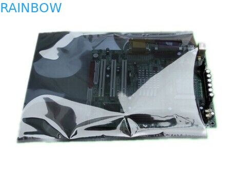 ถุงซิปป้องกันไฟฟ้าสถิตย์ซิปเงินใหญ่ / ไนลอนใสครึ่งตัว