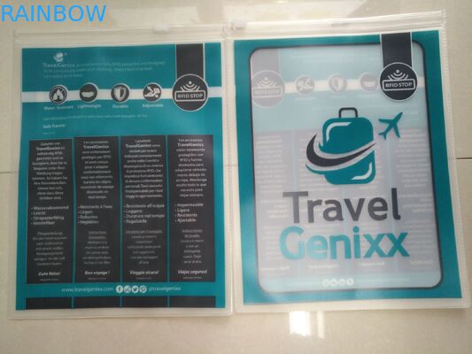 ถุงพีวีซีใสใส, เสื้อผ้าขากระเป๋าแขวน Pvc สามซีล