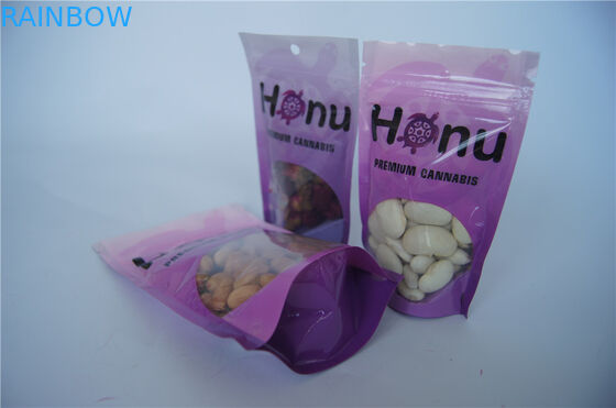 เครื่องเทศ Ziplock ขนาดเล็ก THC / CBD อลูมิเนียมฟอยล์ถุงซิปด้านบนสำหรับรสชาติผลไม้ที่แตกต่าง