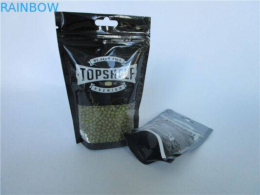 Mylar Ziplock mariguana ถุงบรรจุภัณฑ์เมล็ดกัญชาบรรจุภัณฑ์ถุงฉลากพลาสติกส่วนตัว