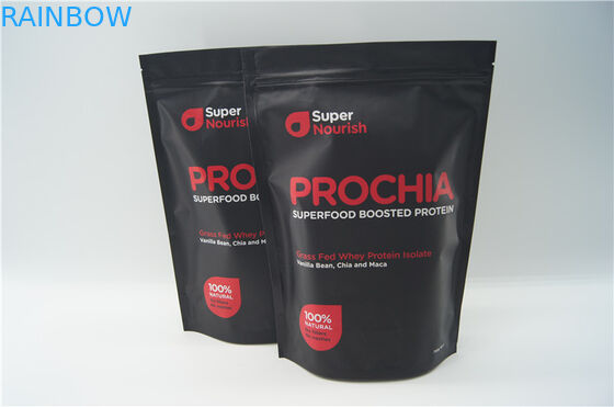 ที่มีคุณภาพสูงอลูมิเนียมฟอยล์โภชนาการยืนขึ้นถุงบรรจุภัณฑ์ที่มีซิป