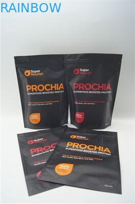 ที่มีคุณภาพสูงอลูมิเนียมฟอยล์โภชนาการยืนขึ้นถุงบรรจุภัณฑ์ที่มีซิป