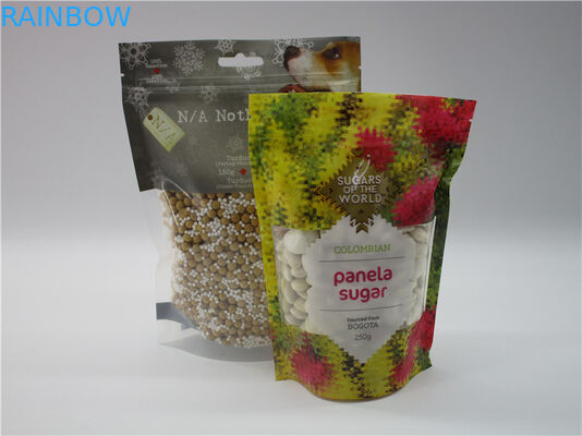 ผลิตภัณฑ์เสริมอาหารถุงบรรจุภัณฑ์ถุงฟอยล์ mylar ด้วยซิปล็อคสำหรับผงโปรตีน