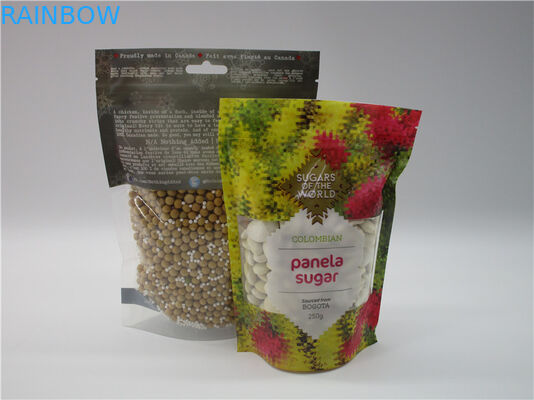 ผลิตภัณฑ์เสริมอาหารถุงบรรจุภัณฑ์ถุงฟอยล์ mylar ด้วยซิปล็อคสำหรับผงโปรตีน